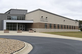 The exterior of the Garland County Detention Center is shown. (The Sentinel-Record/File photo)